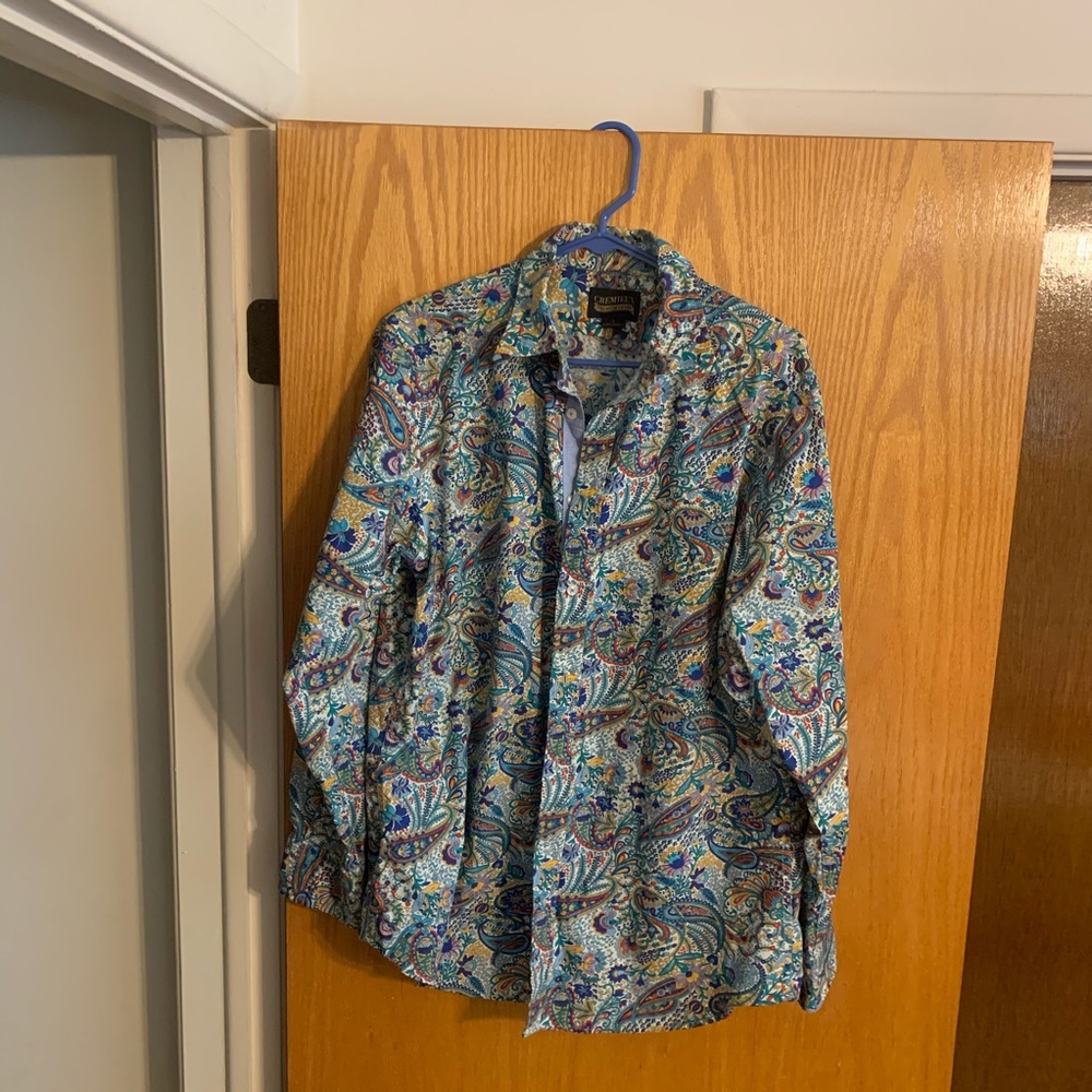Paisley button down